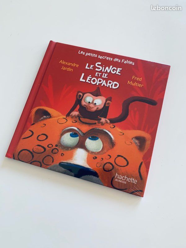 Livre : ´Le singe et le léopard’ - Hachette - neuf (sous blister) (image 1)