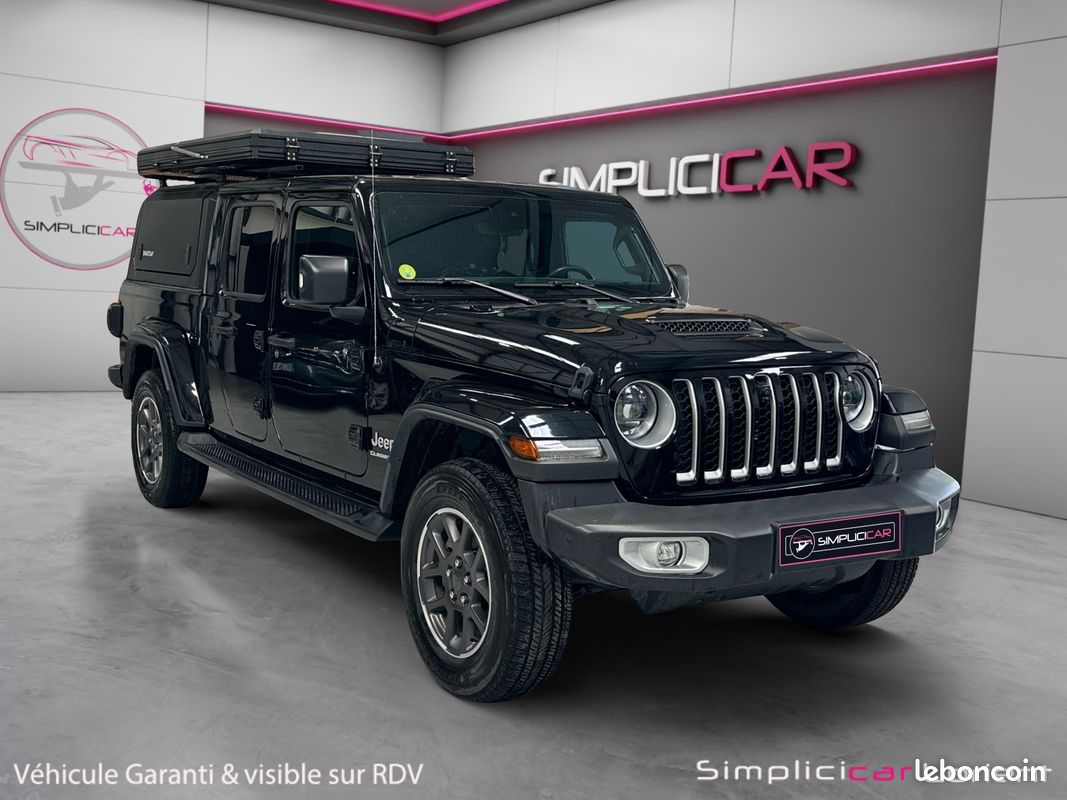 JEEP GLADIATOR 3.0 V6 MULTIJET 264ch OVERLAND Hard top Regulateur adaptatif Sieges chauffant Garantie Constructeur (image 1)