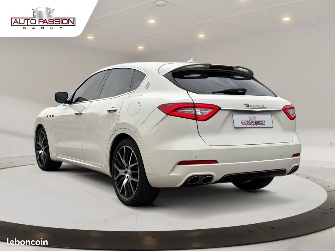 Maserati Levante Diesel Q4 3.0 V6 275cv Navigation Sièges Electriques Intérieur Cuir Origine France BVA8 LIVRAISON POSSIBLE (image 5)