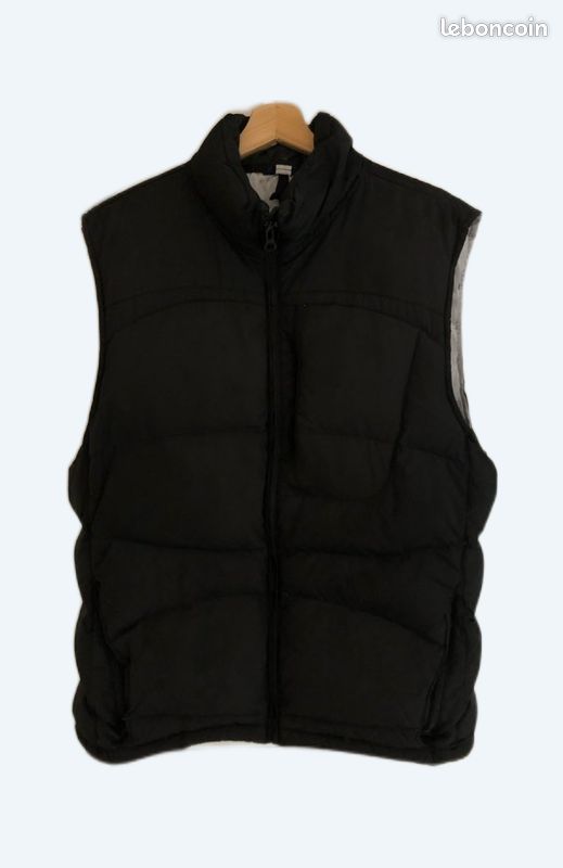 GAP Veste en similicuir - black/noir