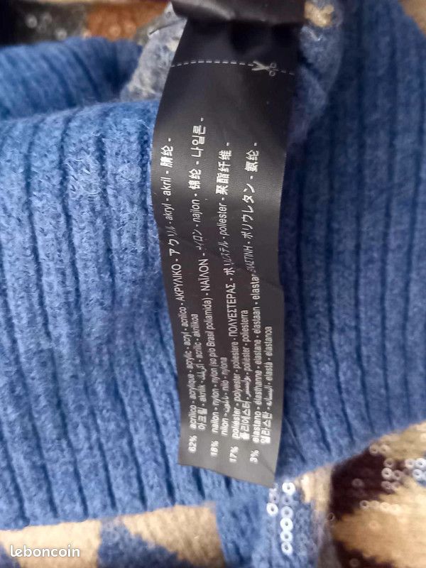 Pull jacquard "Zara"- 36 (image 3)