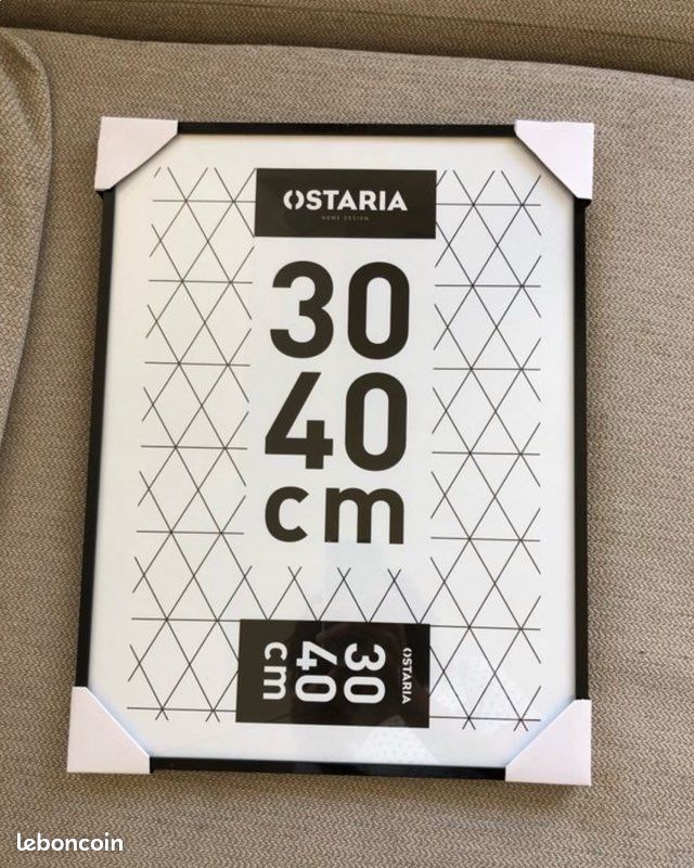 2 cadres 30x40 neufs (image 3)