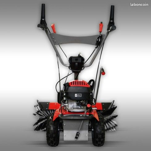 Balayeuse Jansen MKB-500 E + Lame de déneigement, Bac & Démarreur électrique (image 4)