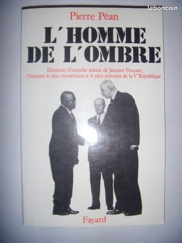 Livre L'homme de l'ombre de Pierre PEAN (image 1)