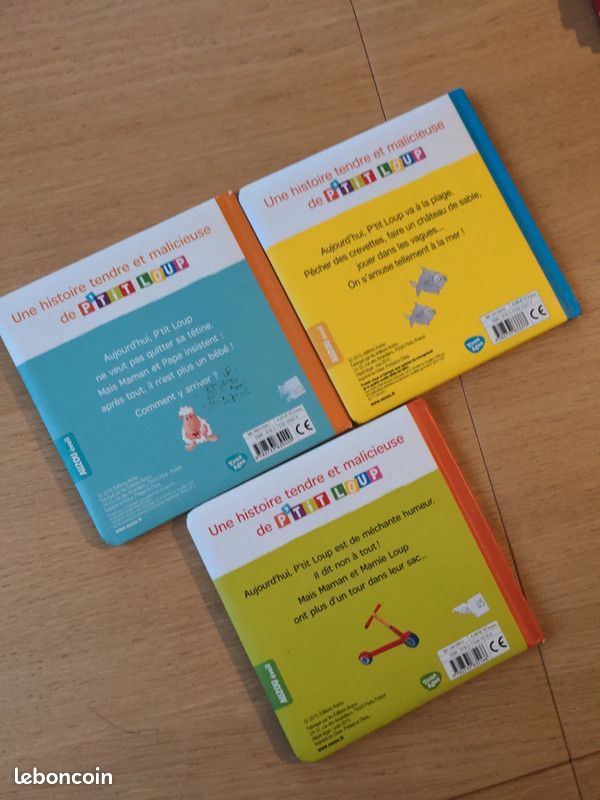 Lot de 3 livres p'tit loup (image 5)