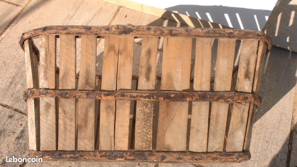 Grande Panière en Bois Vintage (image 5)