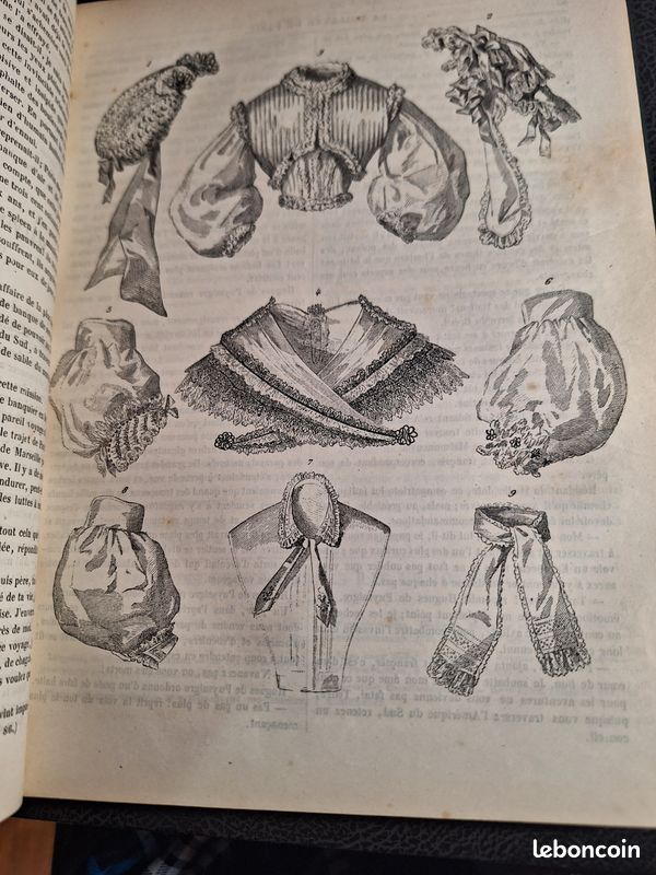 Fascicules mode : toilette à Paris 1862/63 (image 14)