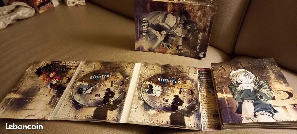 Coffret Dvd mangas Eightron (image 2)