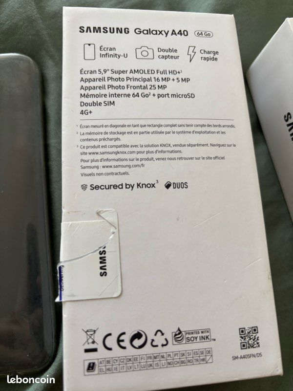 Samsung Galaxy A40 état neuf (image 8)