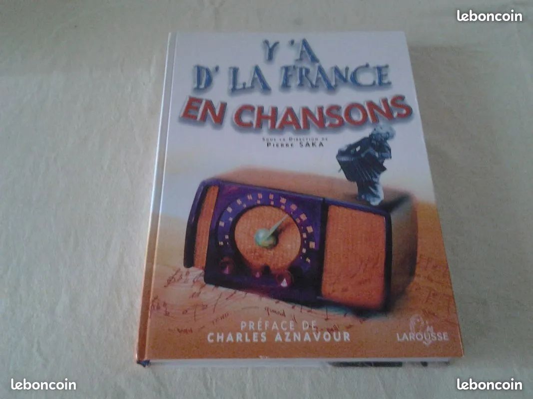 Livre "Y a de la France en chansons" (image 1)