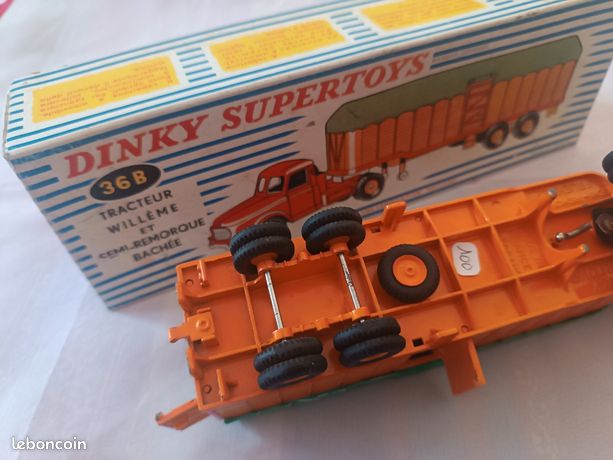 Dinky Toys - 1:50 - Tracteur Willème avec Semi remorque - Catawiki