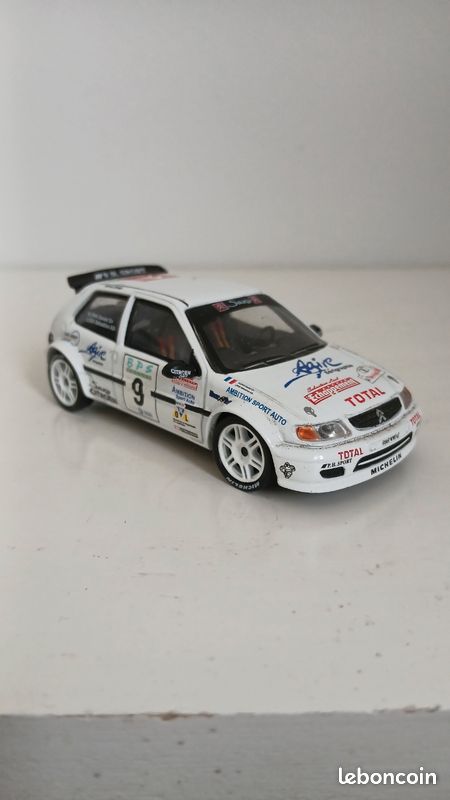 ALTAYA CITROEN SAXO KIT CAR #19 SÉBASTIEN LOEB RALLYE ALSCE