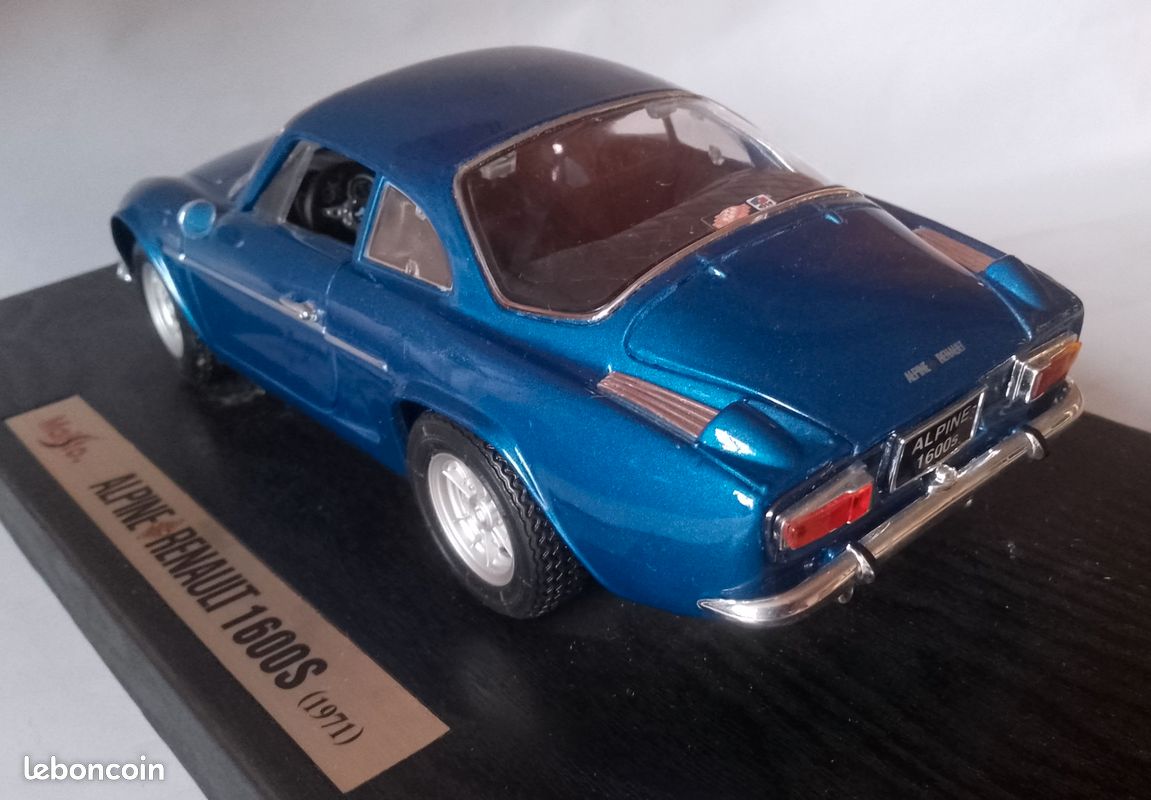 Voiture miniature collection 1/18 Alpine A110 Rallye Tour de Corse Maisto - Collection