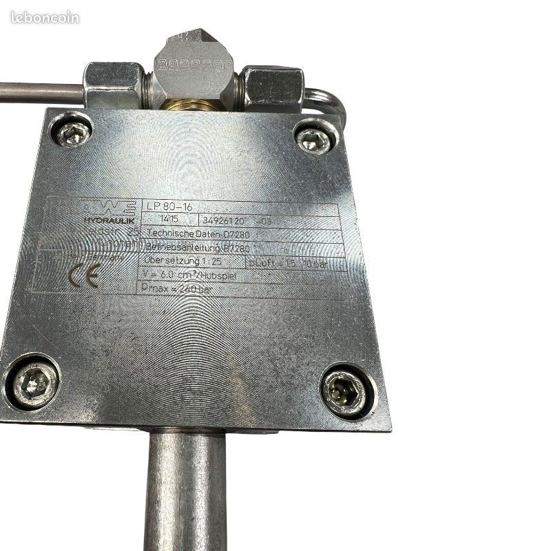 HAWE LP80-16 Pompe pneumo-hydraulique sans réservoir (image 3)