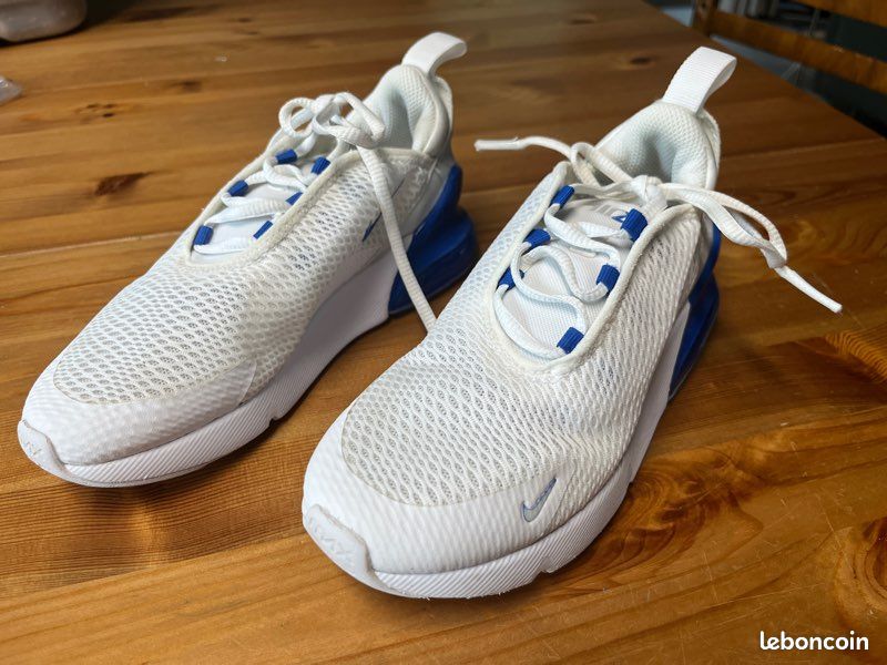 Nike Air 270 blanche enfant taille 34 sneakers Chaussures - Main Image