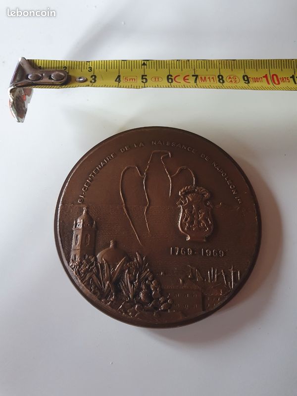 Médaille collection Napoléon Ajaccio (image 2)