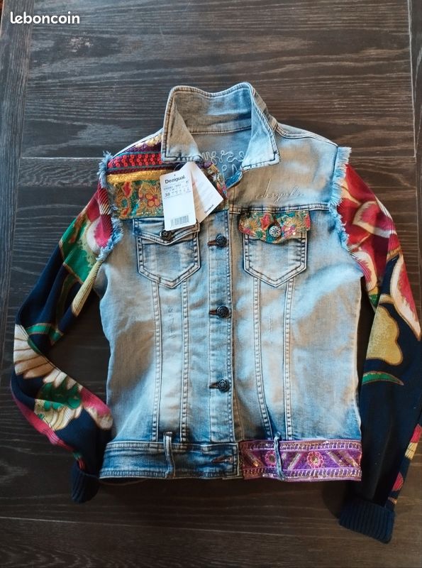 Veste Jean Femme Desigual Desigual Veste En Jean Sale New