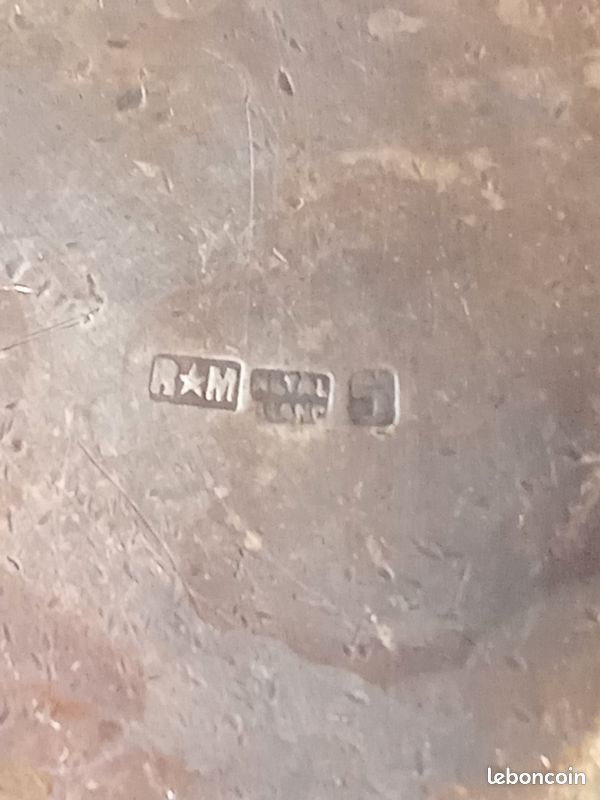 Timbale metal argenté (image 2)