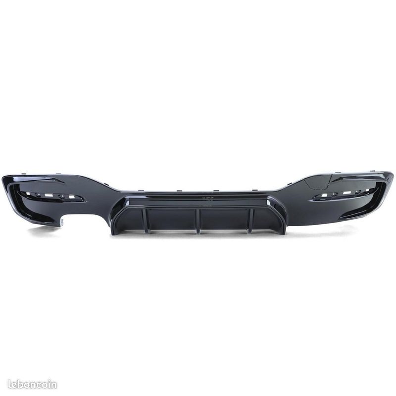 Pack Diffuseur Arrière M Performance Noir Pour BMW Série 1 F20 F21 Phase 2 (à Partir De 03/2015) - Pièce Neuve