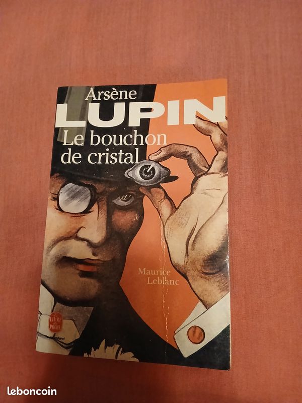 Romans Arsène Lupin, Le Bouchon De Cristal, Folio Junior Textes