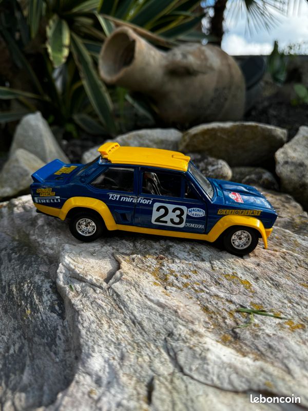 Fiat 131 Alitalia Burago BURAGO Fiat 131 Abarth Rally 0145 Scale