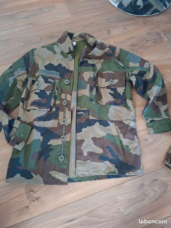 Neuf veste treillis militaire armée kaki (image 1)