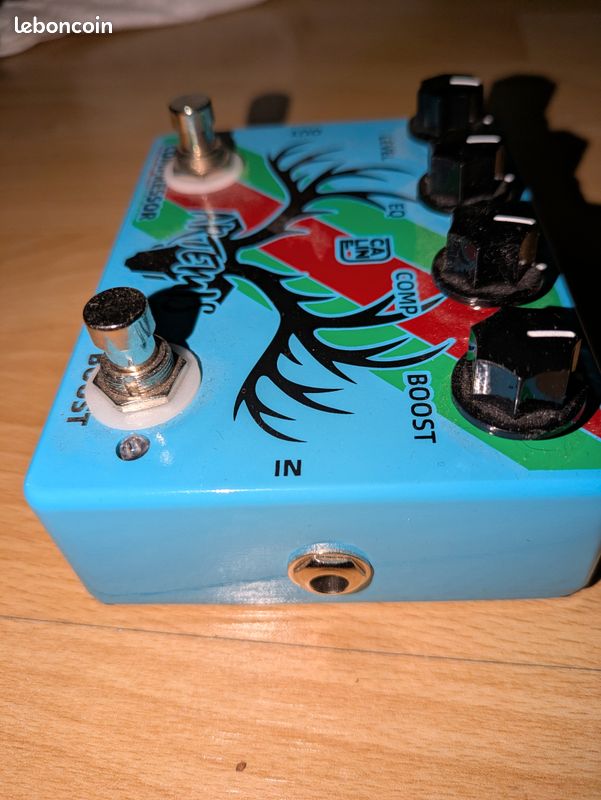 Pedale Compressore Boost Caline Artemis Per Chitarra - Doppio Effetto Naturale - Foto 9