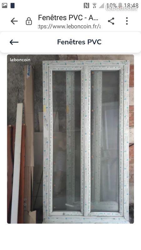 Fenêtre PVC JAMAIS UTILISE (image 1)