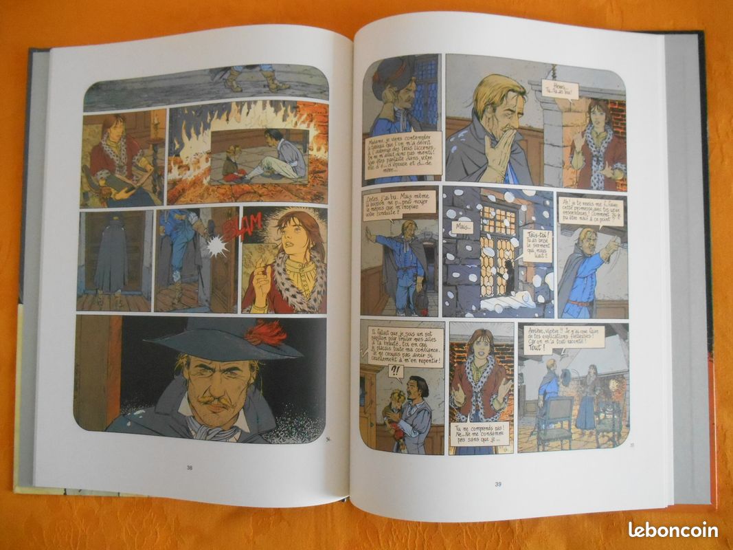 BD 1993 La Lettre de Feu - M.Jamar - Y.Charlier - (image 3)