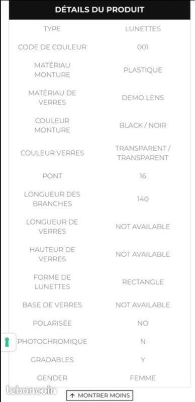 Lunettes de vue Guess (image 7)