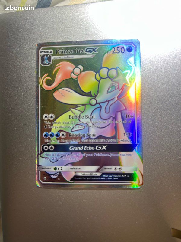 primarina gx pokemon card value - 42/149 Attack 3 Carte Pokmon Primarina GX ultra