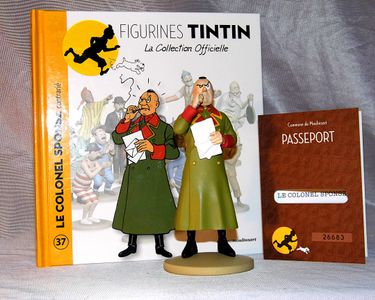 Figurine Tintin Officielle - Professeur Philippulus - Édition 2014, Sous Blister Avec Livret - Neuf