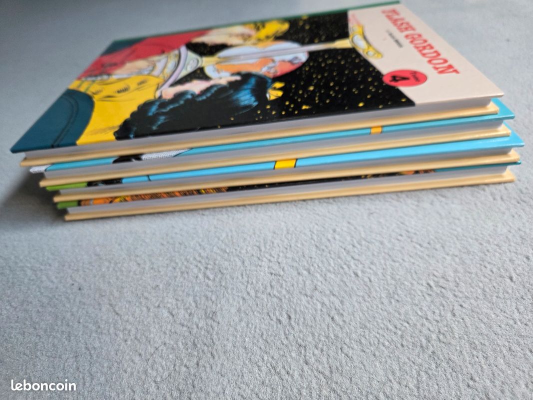 Lot FLASH GORDON Austin BRIGGS Editions La Porte Dorée et Mongo version intégrale L'âge d'or 1940 1944 tomes 1 2 3 4 rare voire introuvable (image 5)