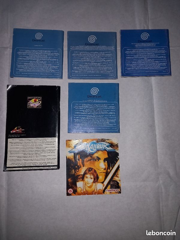 Notice de jeux console Sega dreamcast et saturn (image 2)