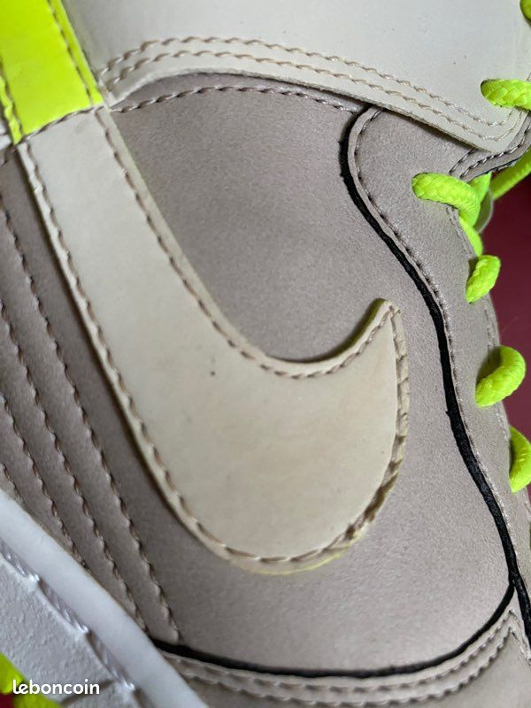 Nike WMNS Dunk Sky Hi Essential “Light Orewood Brown/Volt” (528899-008) – EU 37.5 / US Women 6.5 / UK 4 / 23.5 cm (image 16)