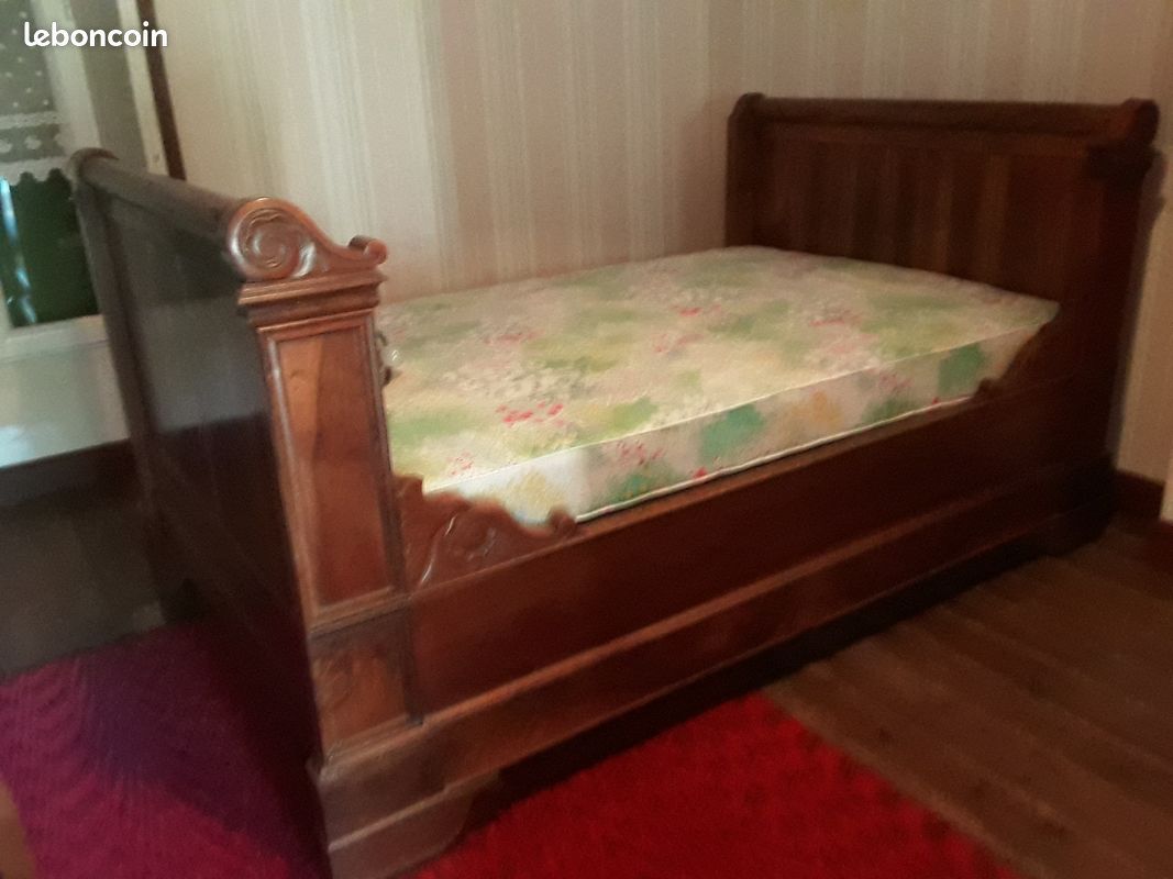 Deux lit ancien (image 2)