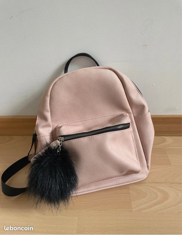 Sac à dos rose Gémo Accessoires Bagagerie