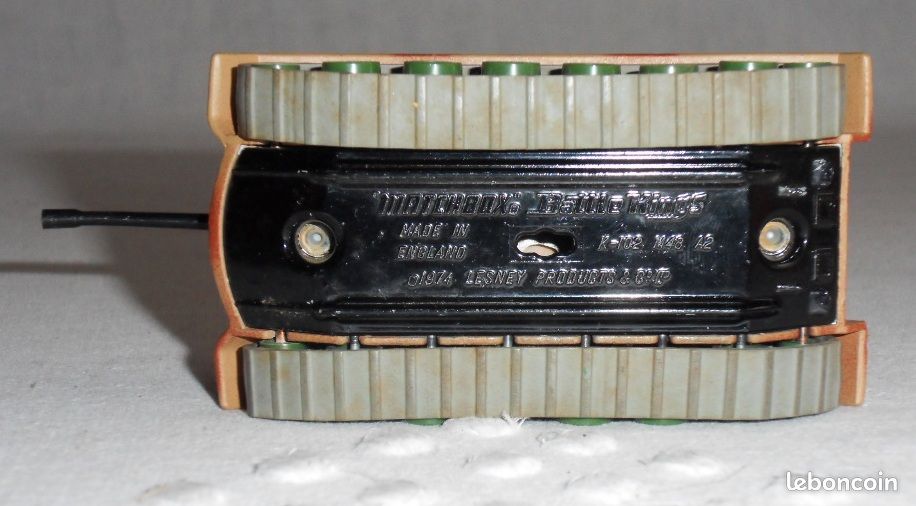 Char d'assaut miniature Matchbox 1974 complet (image 8)