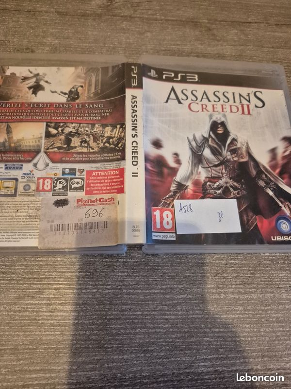 Jeu PS3 Assassin’s Creed II - Bon état, Compatible PS3 (occasion)