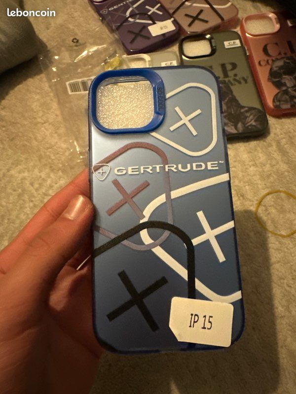 Coque Gertrude - Bleu – Carré la Coque