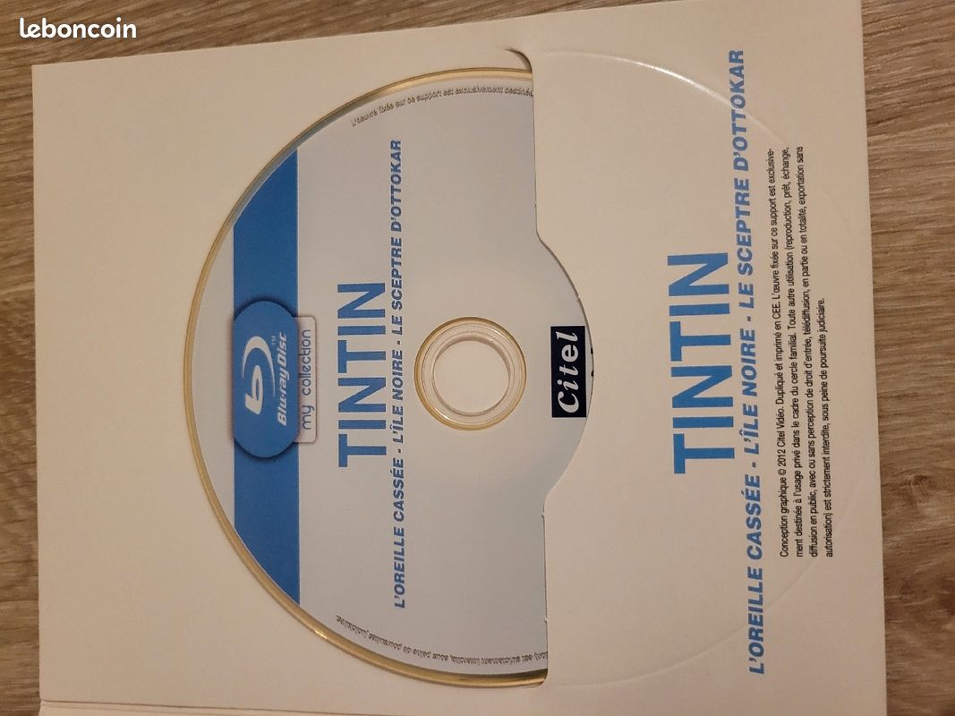 Blu ray Tintin (image 3)