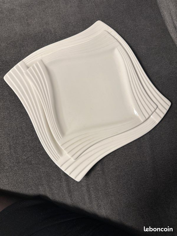 Service vaisselle blanche 32 pièces (image 2)