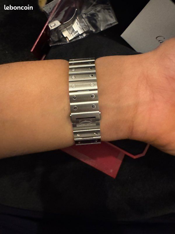 Cartier Santos xl acier 2025 (image 3)