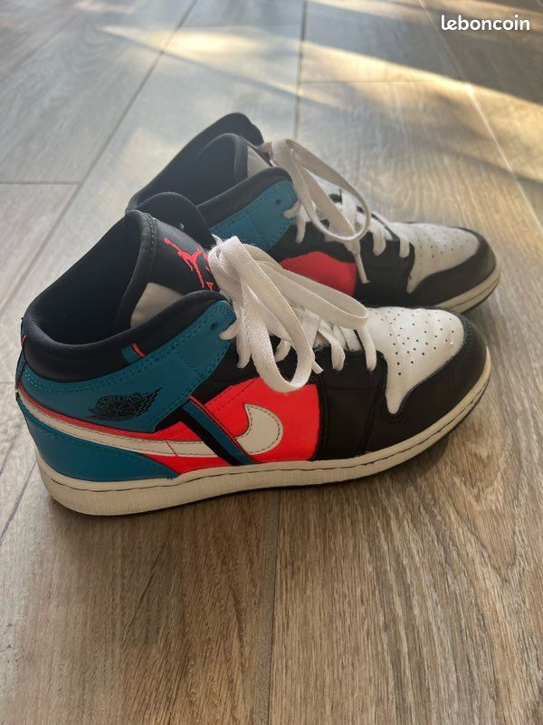 Jordan Mid Game Time Nike Air Jordan Mid Retro Game Time Shoes (GS