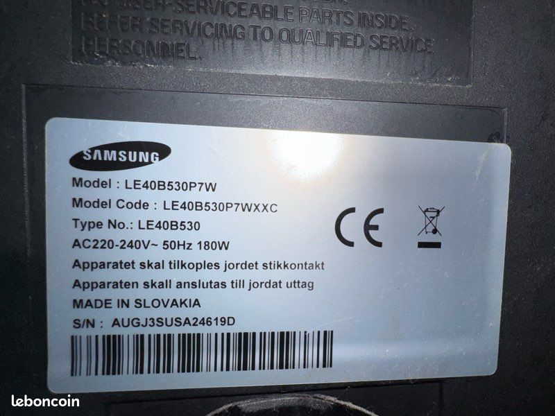 TV Samsung 40” (image 2)