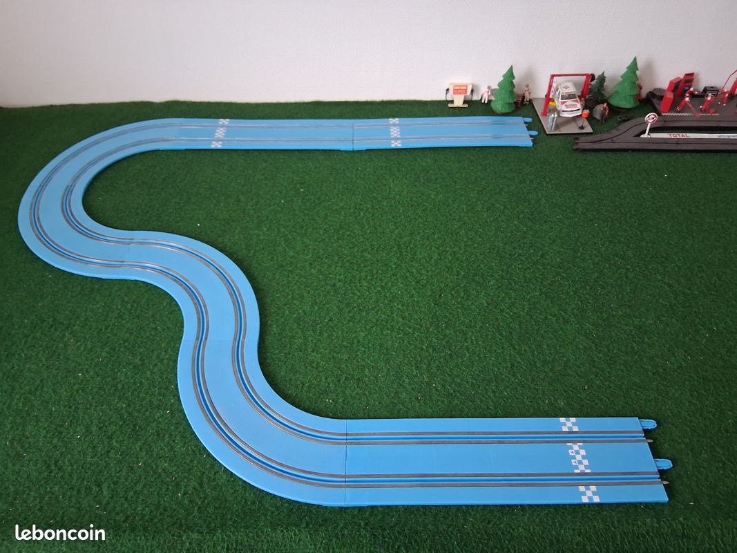 Rails D'extension Bleus Pour Circuit De Voitures électriques Carrera First - 6V, Occasion