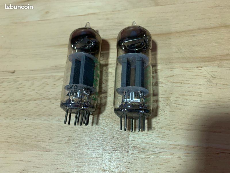 LA RADIOTECHNIQUE MINIWATT DARIO ECC82 K64 F PAIR