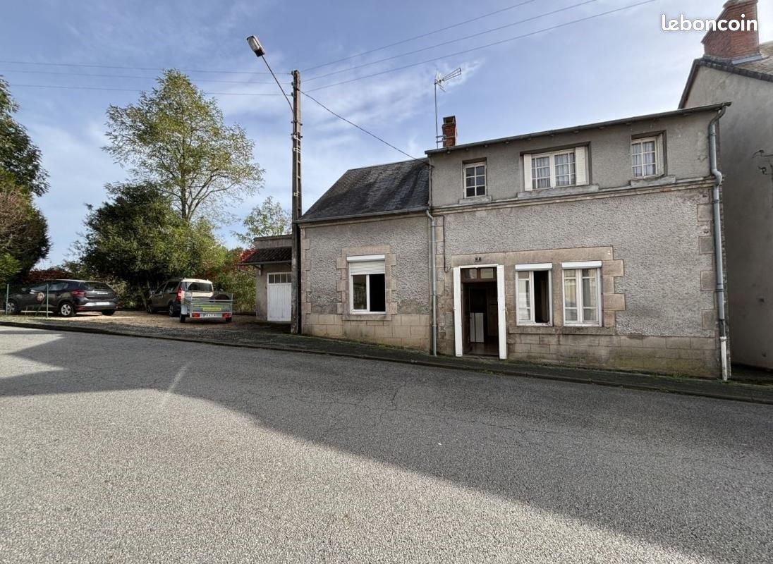 Maison 6 pièces 91 m² · à Boussac · 91 m² · 55 500 €