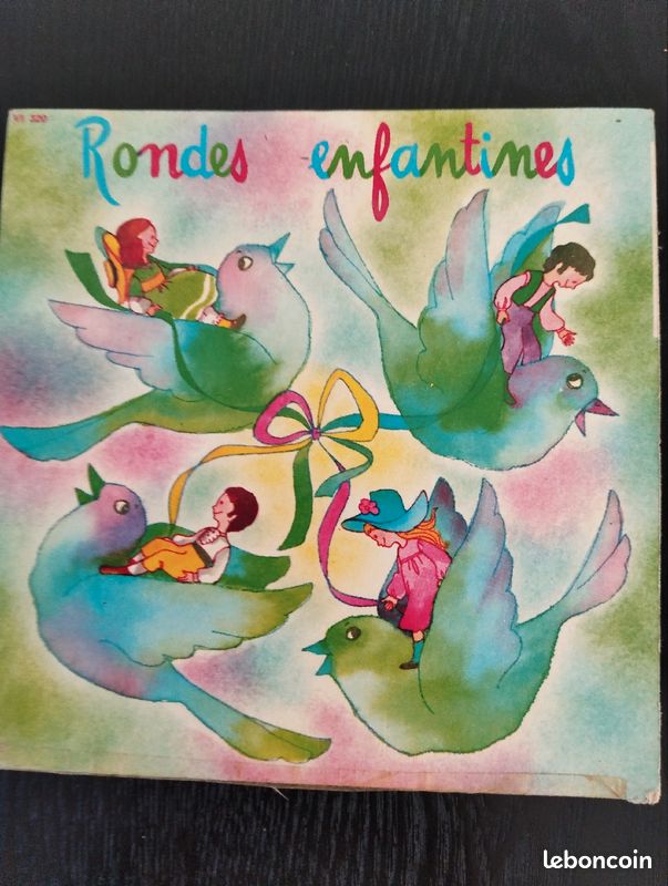 45 tours Rondes enfantines (image 2)