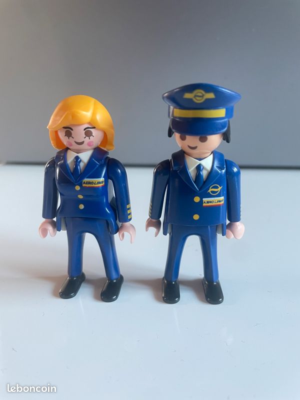 Playmobil 3185 Avion Jet - 2001 - Occasion, Avion De Collection